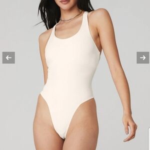 Alo Sleek Back Bodysuit size small